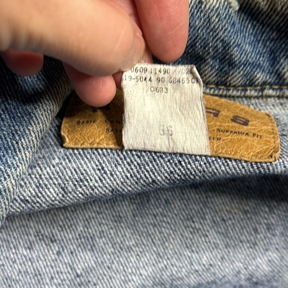 Vintage Riders Denim Trucker Jacket Size Medium - Picture 8 of 13
